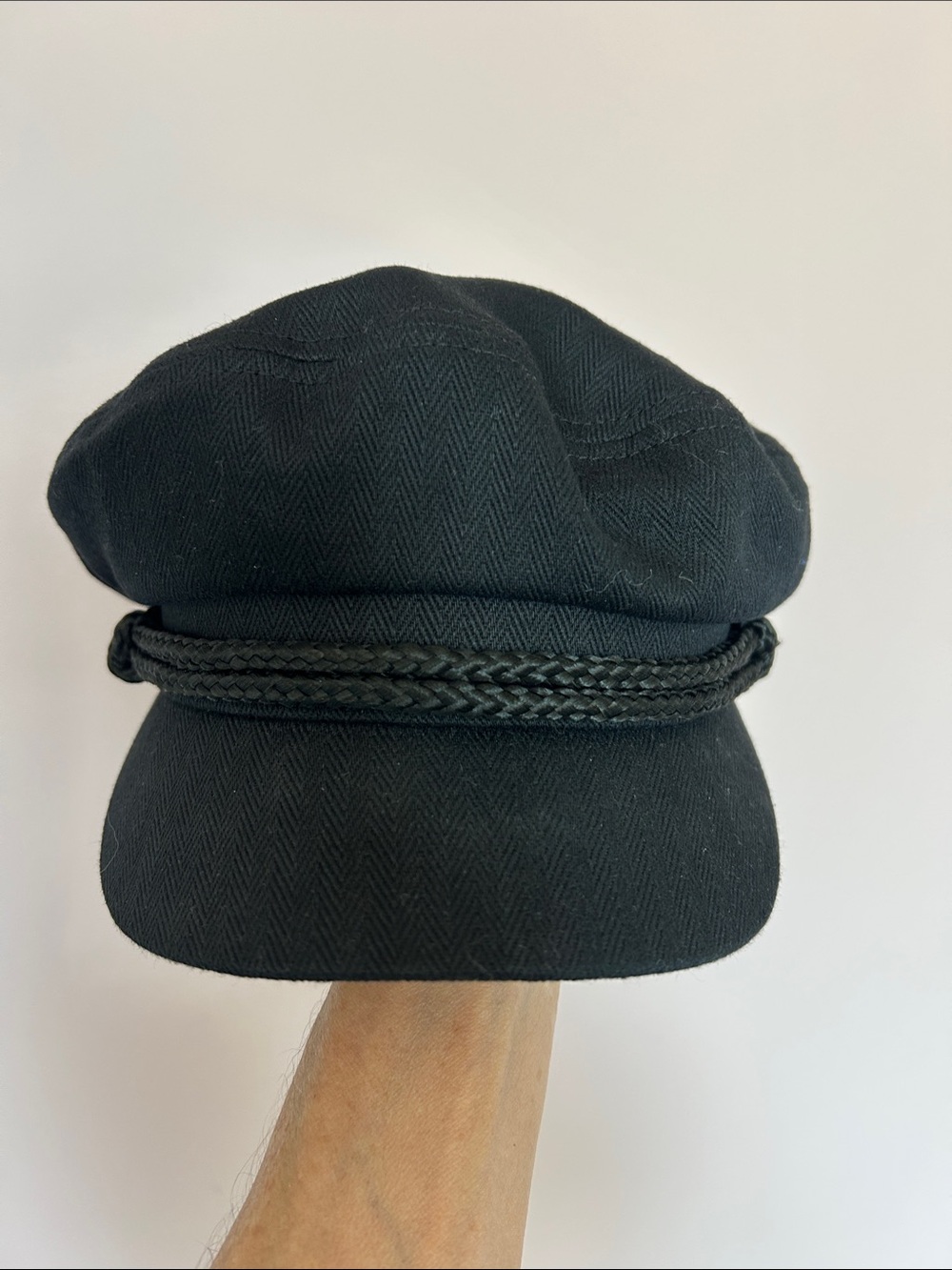 Brixton Miu Baker Boy Cap with Braided Band - Unbranded size XS NEW